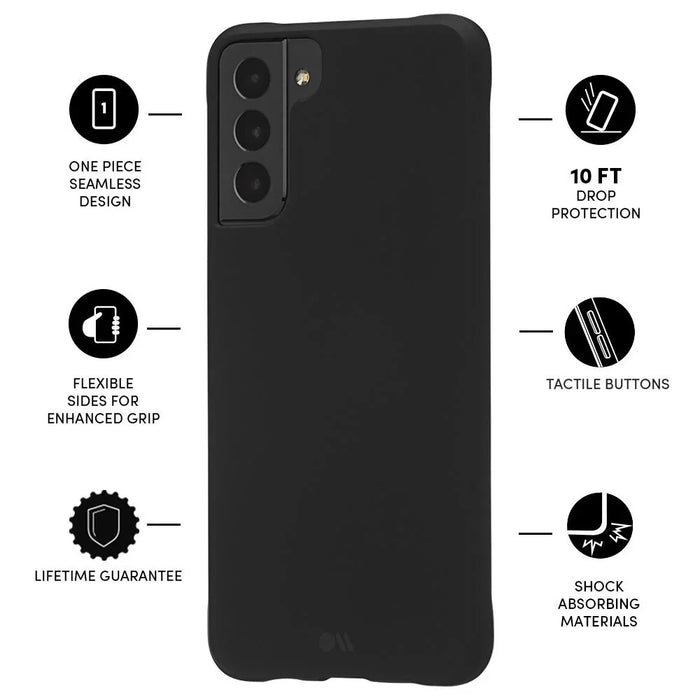 Casemate Samsung Galaxy S21 6.2" Tough Case - Black CM045156 840171701562 - LX2001 - Homewares, Outdoor, Phone Accessories, Cases, Speakers, Headphones + More -