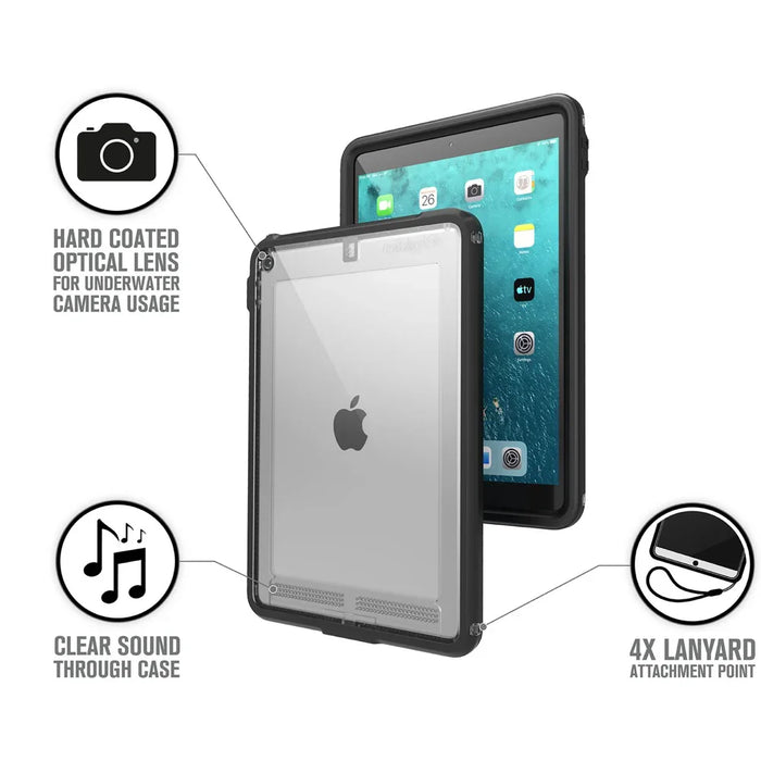 Catalyst Apple iPad Air 3rd Gen (2019) Waterproof Case - Black CATIPDAIR3BLK - LX2001 - Homewares, Outdoor, Phone Accessories, Cases, Speakers, Headphones + More -