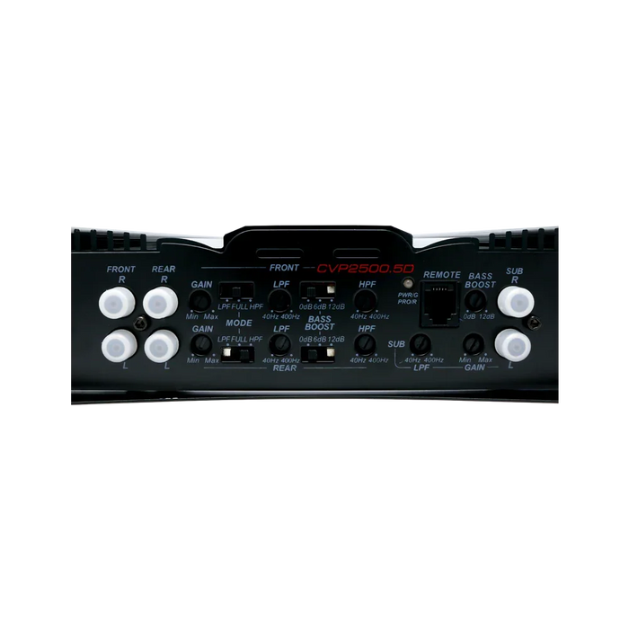 Cerwin Vega Amp Amplifier CVP 5 CH 5CH Channel 2500W Bridgeable CVP2500.5D - LX2001 - Homewares, Outdoor, Phone Accessories, Cases, Speakers, Headphones + More -