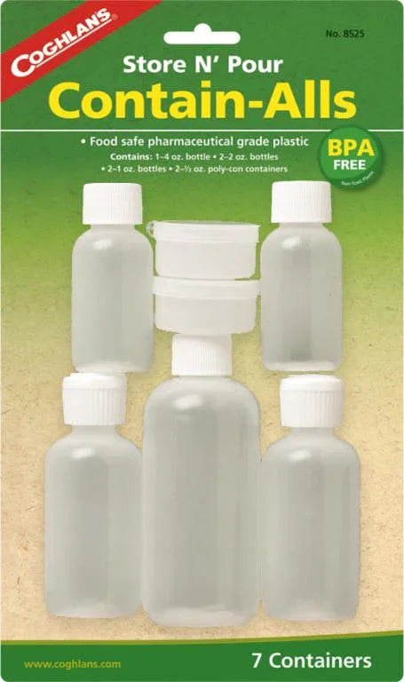 Coghlans Contain-Alls Plastic Containers COG8525 - LX2001 - Homewares, Outdoor, Phone Accessories, Cases, Speakers, Headphones + More -