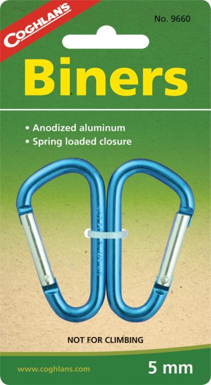 Coghlans Mini-Biners (5mm) (2 Pack) COG9660 - LX2001 - Homewares, Outdoor, Phone Accessories, Cases, Speakers, Headphones + More -