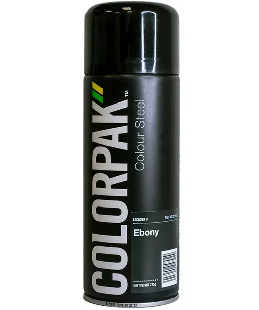 Colorpak Coloursteel Aerosol Spraypaint Can - Ebony CPS515-COLOURSTEEL - LX2001 - Homewares, Outdoor, Phone Accessories, Cases, Speakers, Headphones + More -
