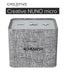 Creative Nuno Micro Designer Cloth Bluetooth Speaker - Grey 054651190993 - LX2001 - Homewares, Outdoor, Phone Accessories, Cases, Speakers, Headphones + More -