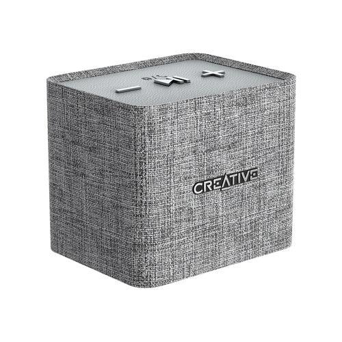 Creative Nuno Micro Designer Cloth Bluetooth Speaker - Grey 054651190993 - LX2001 - Homewares, Outdoor, Phone Accessories, Cases, Speakers, Headphones + More -