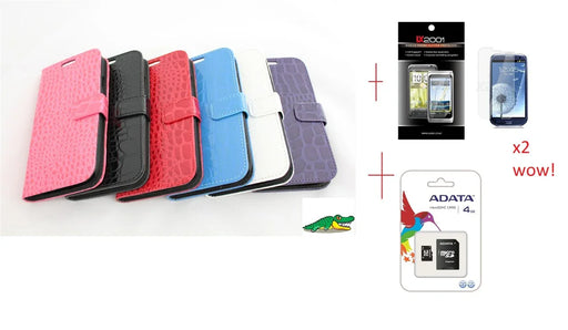 Samsung Galaxy S3 Crocodile Case 4GB MicroSD - LX2001 - Homewares, Outdoor, Phone Accessories, Cases, Speakers, Headphones + More -