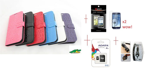 Samsung Galaxy S3 Crocodile Case 4GB Car Charger - LX2001 - Homewares, Outdoor, Phone Accessories, Cases, Speakers, Headphones + More -