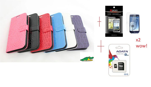 Samsung Galaxy S3 Crocodile Case 8GB MicroSD - LX2001 - Homewares, Outdoor, Phone Accessories, Cases, Speakers, Headphones + More -