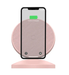 Cygnett PowerBase V2 15W Qi Wireless Charger Stand - Pink CY3285PPWIR - LX2001 - Homewares, Outdoor, Phone Accessories, Cases, Speakers, Headphones + More -