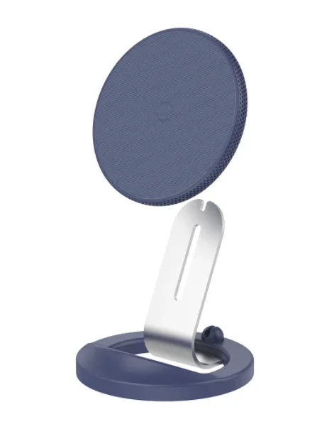 Cygnett PowerBase V2 15W Qi Wireless Charger Stand - Navy CY3284PPWIR - LX2001 - Homewares, Outdoor, Phone Accessories, Cases, Speakers, Headphones + More -
