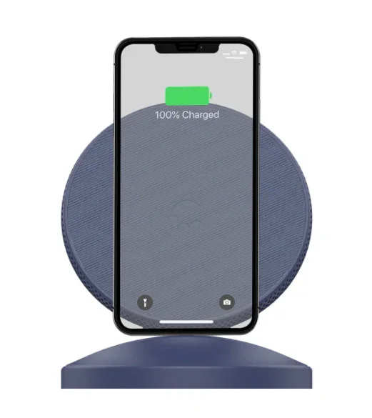 Cygnett PowerBase V2 15W Qi Wireless Charger Stand - Navy CY3284PPWIR - LX2001 - Homewares, Outdoor, Phone Accessories, Cases, Speakers, Headphones + More -