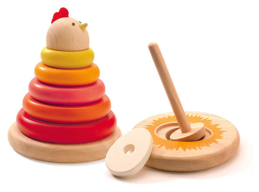 Stacking Game Mother Hen learning wooden toy - Djeco - LX2001 - Homewares, Outdoor, Phone Accessories, Cases, Speakers, Headphones + More -