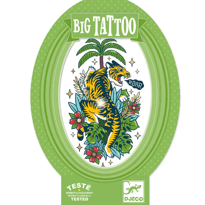 Big Tattoo - Tiger - LX2001 - Homewares, Outdoor, Phone Accessories, Cases, Speakers, Headphones + More -