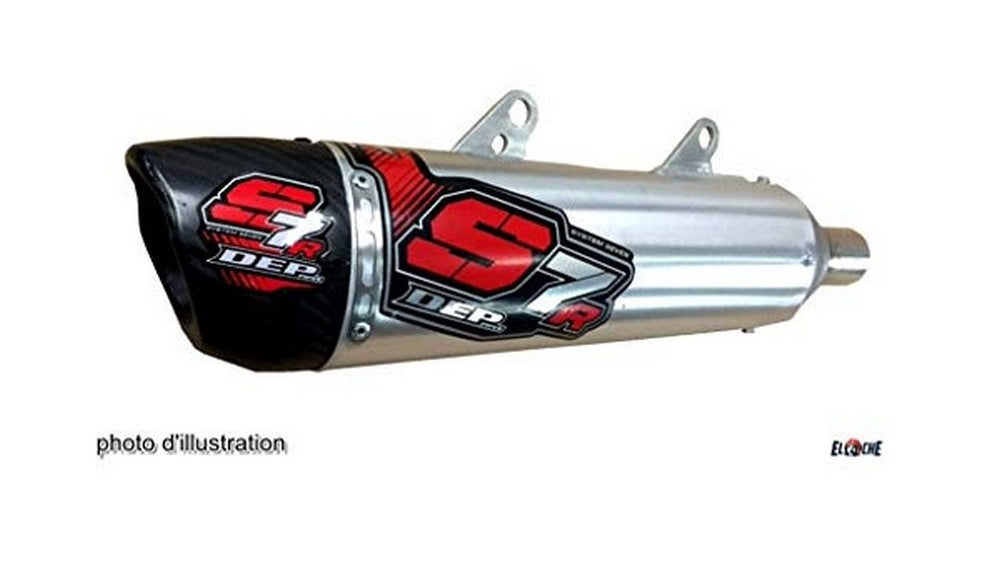 MUFFLER DEP S7R W/ CARBON END USE W/ DEP MIDSECTION RMZ450 05-17 FOR 08-17 MODELS USE DEP FRONT PIPE