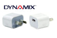 DYNAMIX 5V 2.1A Small Form Single Port USB Wall Charger - LX2001 - Homewares, Outdoor, Phone Accessories, Cases, Speakers, Headphones + More -