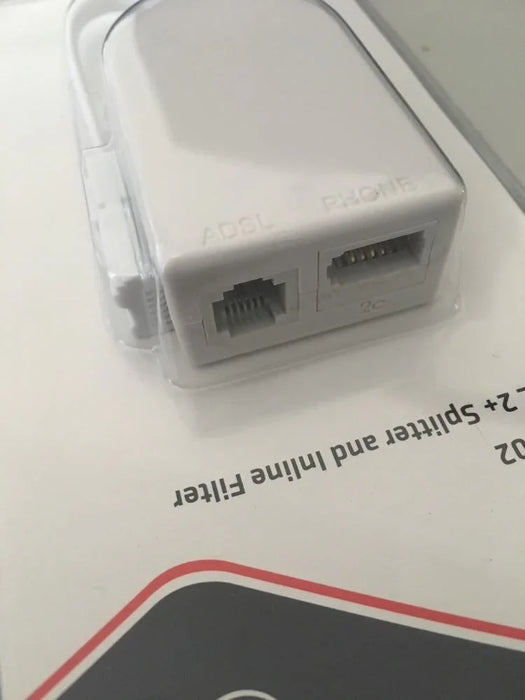 DYNAMIX Telepermitted ADSL2+ Filter splitter NZ - LX2001 - Homewares, Outdoor, Phone Accessories, Cases, Speakers, Headphones + More -