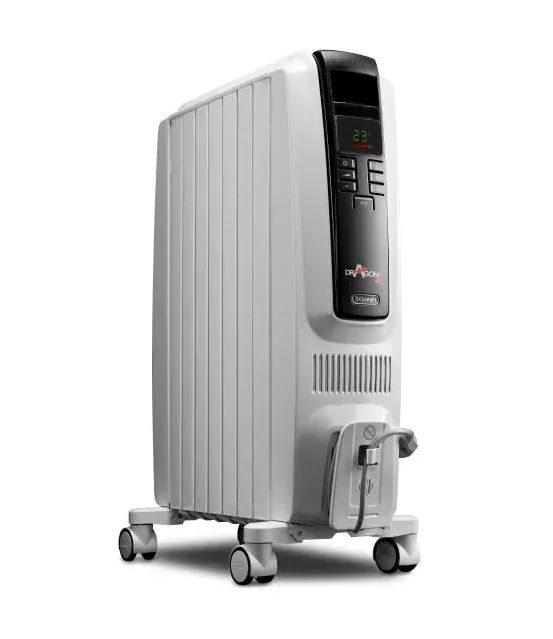 DeLonghi 1500W Dragon 4 Oil Column Heater Electronic Controls w/ Timer TRD41500ET 8004399101142 - LX2001 - Homewares, Outdoor, Phone Accessories, Cases, Speakers, Headphones + More -