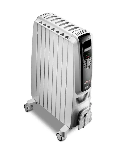 DeLonghi 1500W Dragon 4 Oil Column Heater Electronic Controls w/ Timer TRD41500ET 8004399101142 - LX2001 - Homewares, Outdoor, Phone Accessories, Cases, Speakers, Headphones + More -