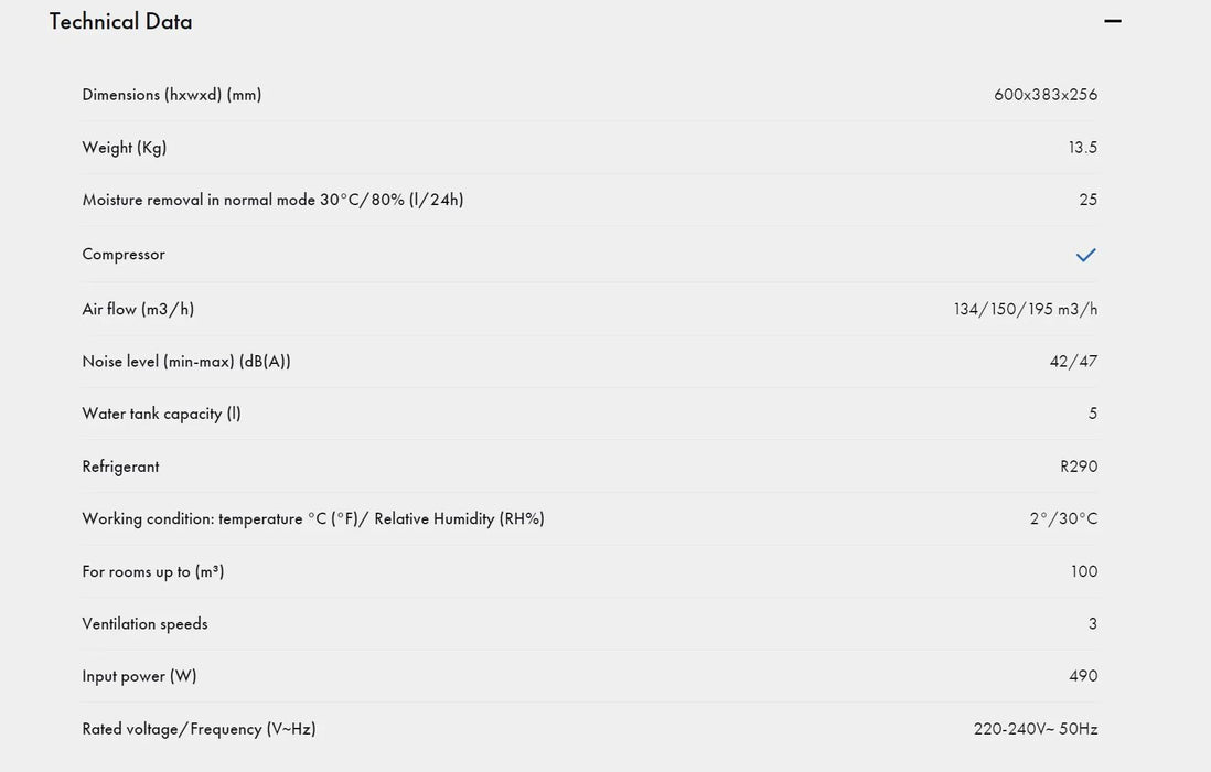 DeLonghi De'Longhi AriaDry 25L Multi Dehumidifier DDSX225 8004399020191 - LX2001 - Homewares, Outdoor, Phone Accessories, Cases, Speakers, Headphones + More -