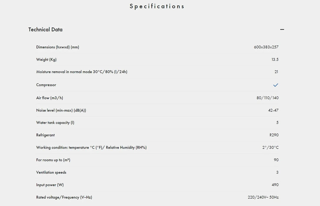 DeLonghi De'Longhi Tasciugo Aria Dry Pure WIF Dehumidifier & Air Purifier DDSX220WF 8004399480957 - LX2001 - Homewares, Outdoor, Phone Accessories, Cases, Speakers, Headphones + More -