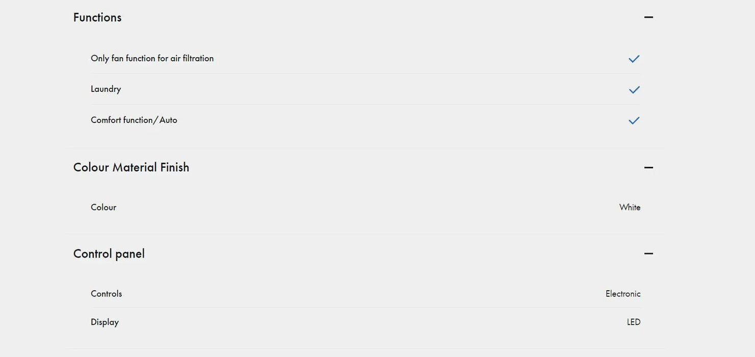 DeLonghi De'Longhi Tasciugo Aria Dry Pure WIF Dehumidifier & Air Purifier DDSX220WF 8004399480957 - LX2001 - Homewares, Outdoor, Phone Accessories, Cases, Speakers, Headphones + More -