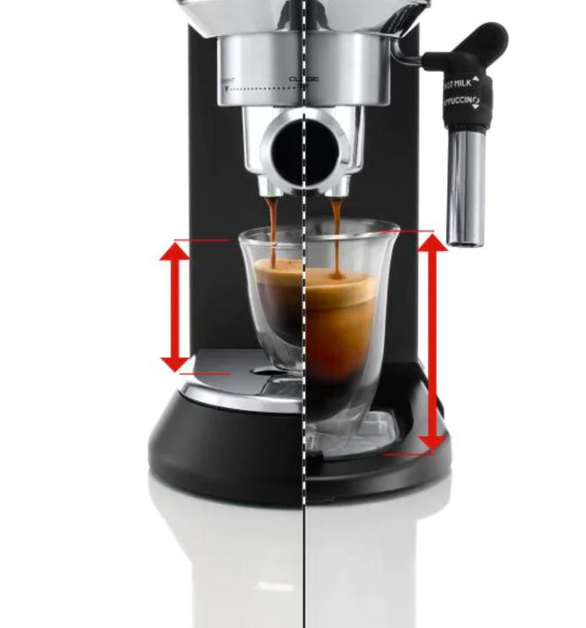 DeLonghi Dedica Pump Espresso Maker - Black EC685BK 8004399331181