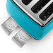 DeLonghi Icona Capitals 4 Slice Toaster - Azure Blue CTOC4003AZ - LX2001 - Homewares, Outdoor, Phone Accessories, Cases, Speakers, Headphones + More -