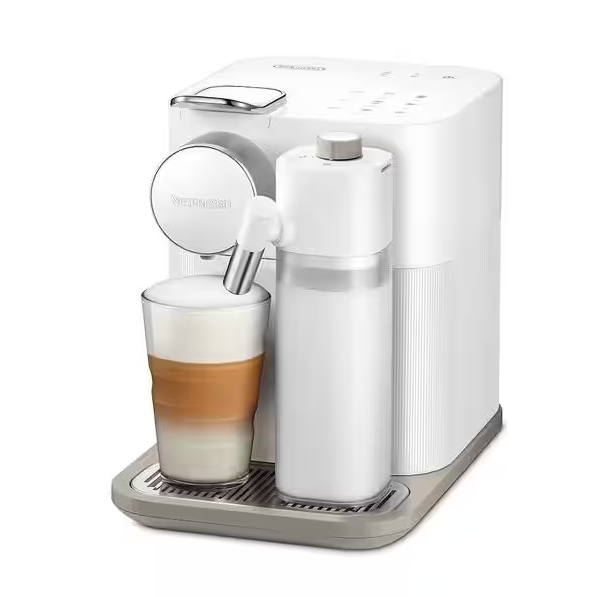 DeLonghi Nespresso Gran Lattissima Automatic Capsule Coffee Machine - White