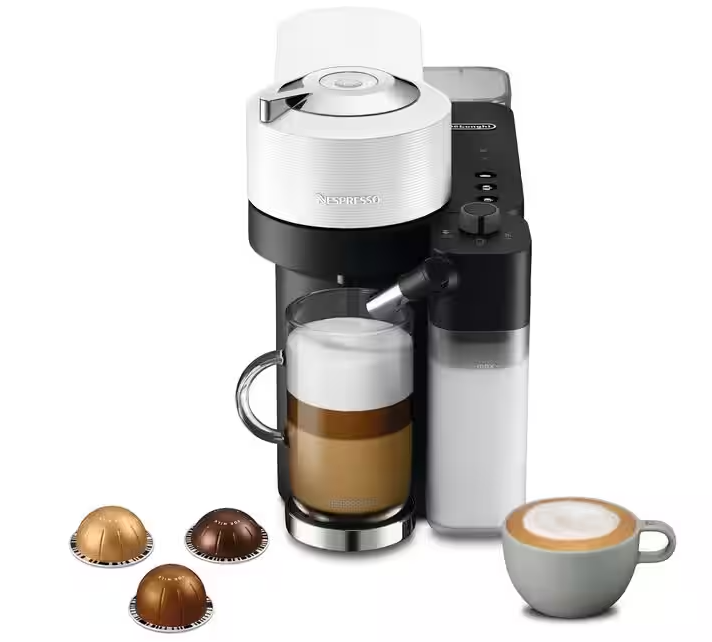 DeLonghi Nespresso Vertuo Lattissima Coffee Machine - White