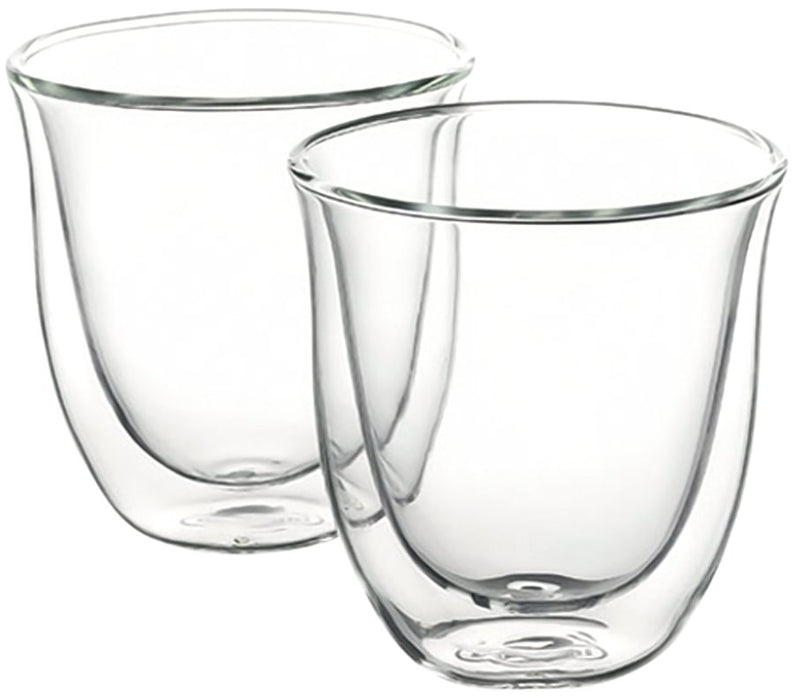 DeLonghi Cappuccino 2 Pack Glasses - LX2001 - Homewares, Outdoor, Phone Accessories, Cases, Speakers, Headphones + More -