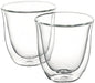 DeLonghi Cappuccino 2 Pack Glasses - LX2001 - Homewares, Outdoor, Phone Accessories, Cases, Speakers, Headphones + More -