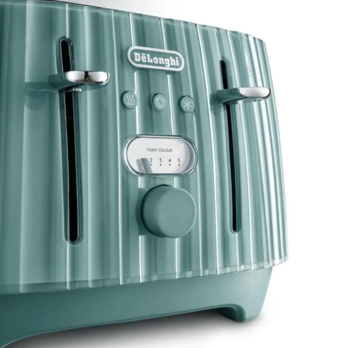Delonghi Ballerina 4-Slice Toaster - Laguna Green - LX2001 - Homewares, Outdoor, Phone Accessories, Cases, Speakers, Headphones + More -
