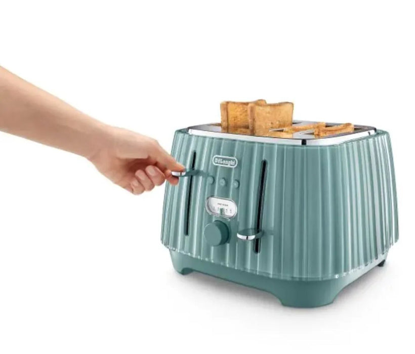 Delonghi Ballerina 4-Slice Toaster - Laguna Green - LX2001 - Homewares, Outdoor, Phone Accessories, Cases, Speakers, Headphones + More -