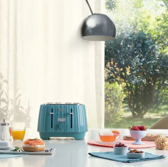Delonghi Ballerina 4-Slice Toaster - Laguna Green - LX2001 - Homewares, Outdoor, Phone Accessories, Cases, Speakers, Headphones + More -