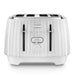 Delonghi Ballerina 4-Slice Toaster - Opaline White - LX2001 - Homewares, Outdoor, Phone Accessories, Cases, Speakers, Headphones + More -