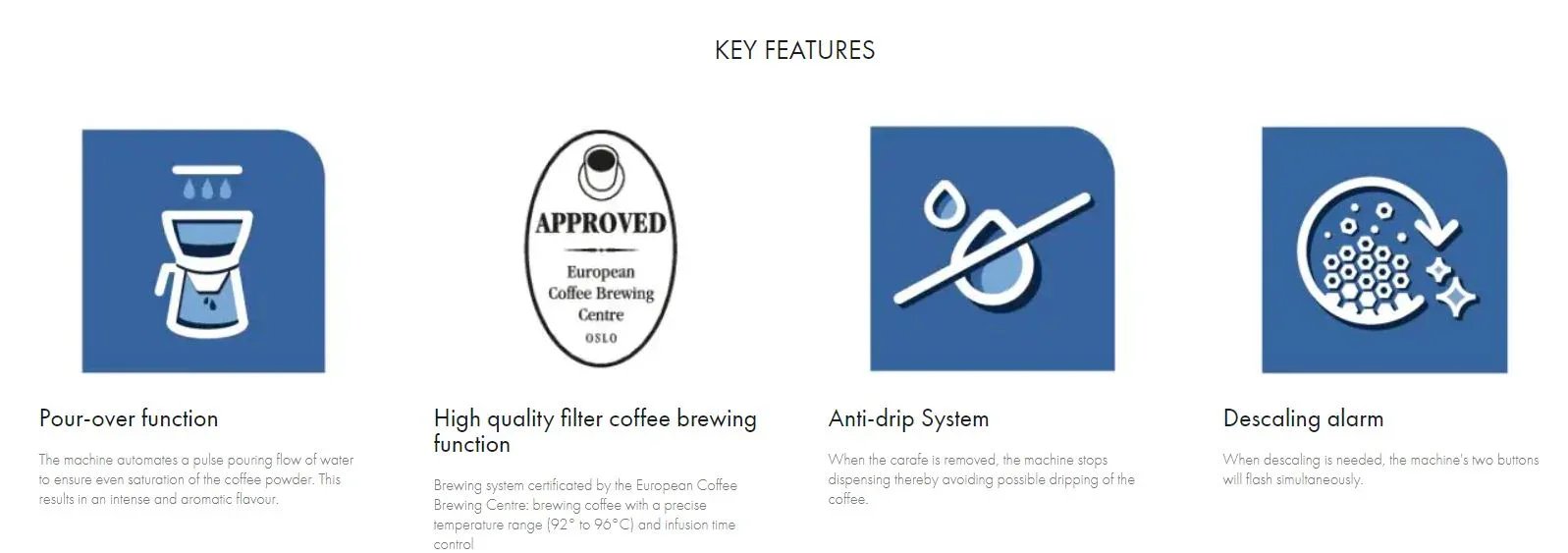 Delonghi Clessidra Automated Pour Over Coffee Machine ICM17210 8004399333253 - LX2001 - Homewares, Outdoor, Phone Accessories, Cases, Speakers, Headphones + More -