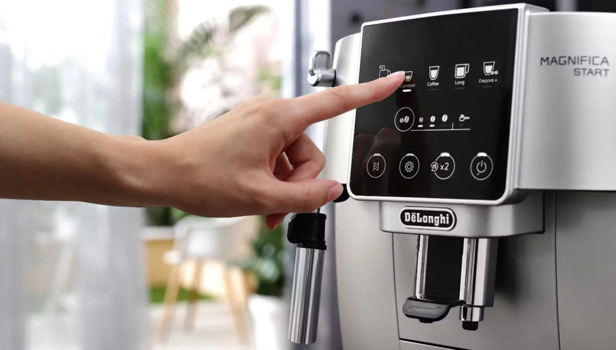 Delonghi De'Longhi Magnifica Start Silver Black Coffee Machine - LX2001 - Homewares, Outdoor, Phone Accessories, Cases, Speakers, Headphones + More -