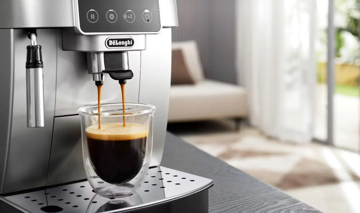 Delonghi De'Longhi Magnifica Start Silver Black Coffee Machine - LX2001 - Homewares, Outdoor, Phone Accessories, Cases, Speakers, Headphones + More -
