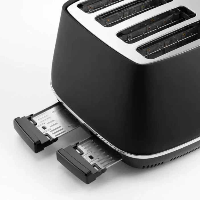 Delonghi Distinta Moments 4 Slice Toaster - Black - LX2001 - Homewares, Outdoor, Phone Accessories, Cases, Speakers, Headphones + More -