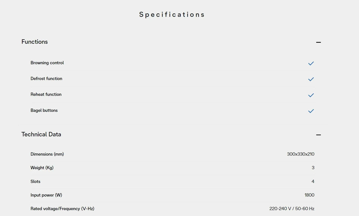 Delonghi Distinta Moments 4 Slice Toaster - Black - LX2001 - Homewares, Outdoor, Phone Accessories, Cases, Speakers, Headphones + More -