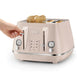 Delonghi Distinta Perla 4-Slice Toaster - Rose Pink - LX2001 - Homewares, Outdoor, Phone Accessories, Cases, Speakers, Headphones + More -