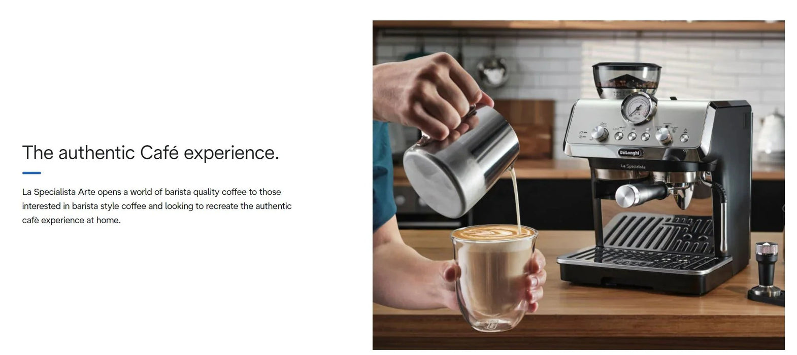 Delonghi La Specialista Arte Manual Pump Coffee Machine - LX2001 - Homewares, Outdoor, Phone Accessories, Cases, Speakers, Headphones + More -