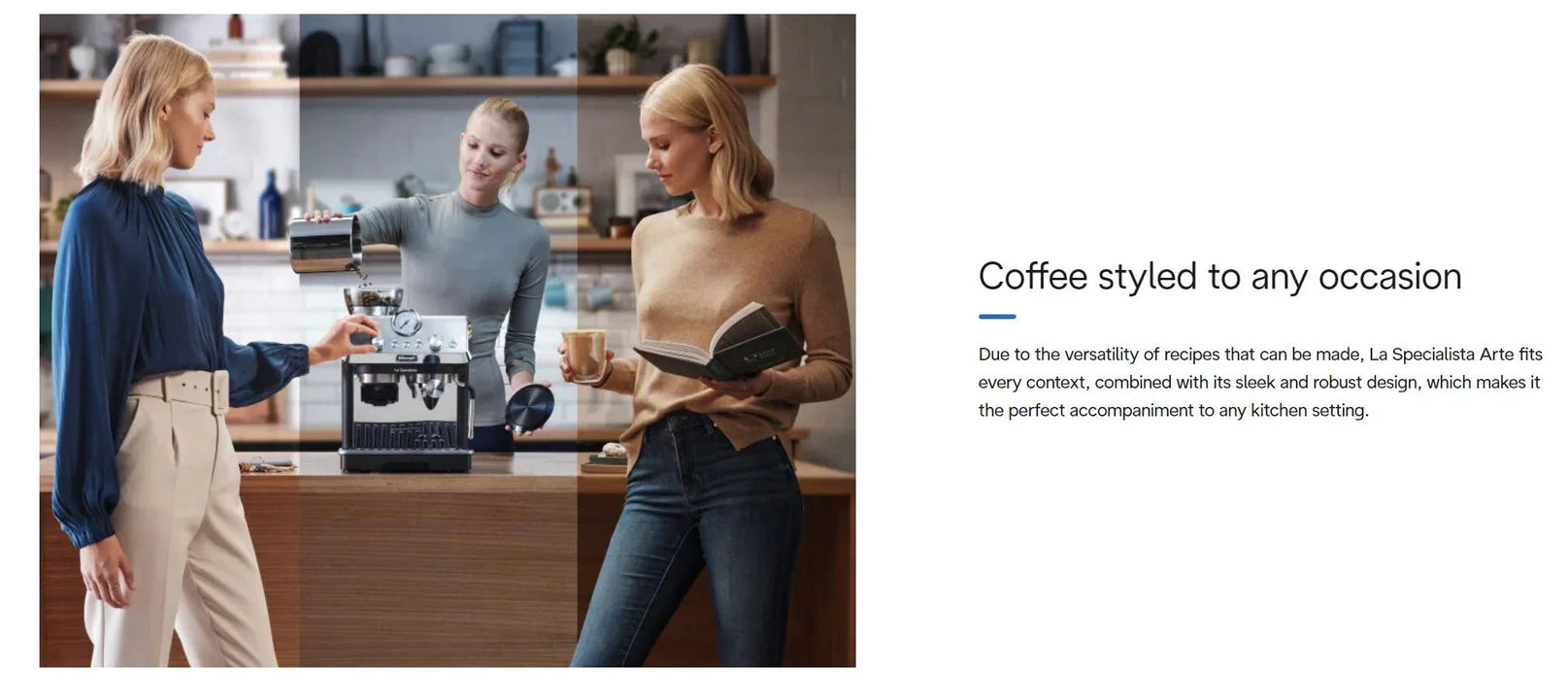 Delonghi La Specialista Arte Manual Pump Coffee Machine - LX2001 - Homewares, Outdoor, Phone Accessories, Cases, Speakers, Headphones + More -