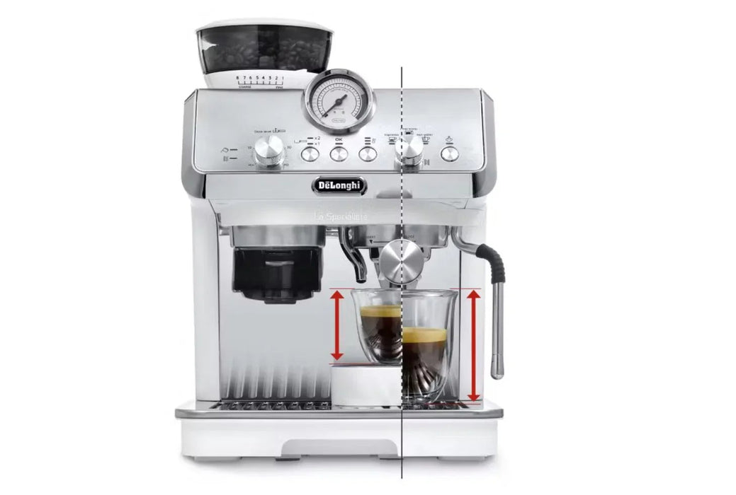 Delonghi La Specialista Arte Manual Pump Espresso Coffee Machine White - LX2001 - Homewares, Outdoor, Phone Accessories, Cases, Speakers, Headphones + More -