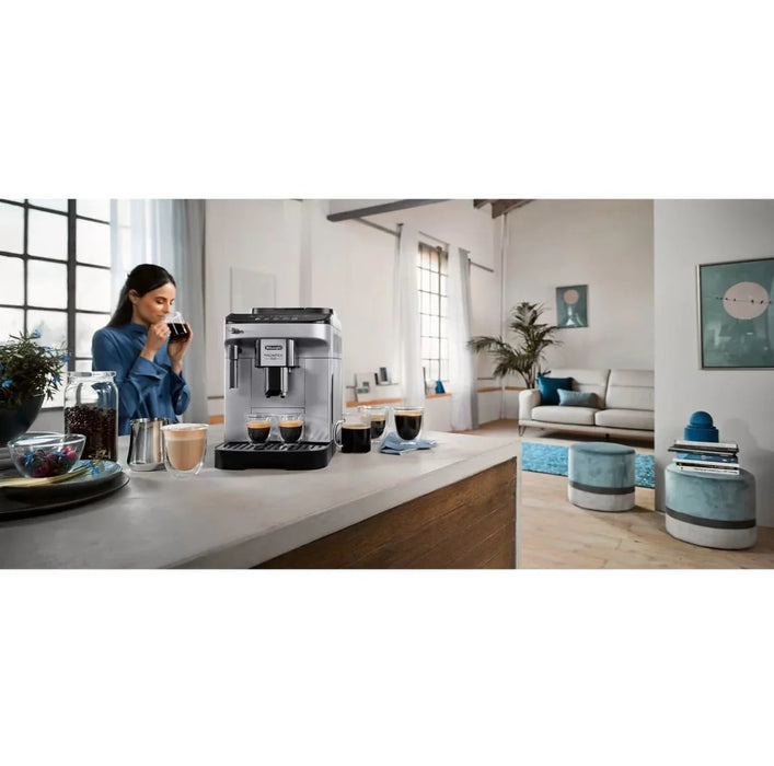 Delonghi Magnifica Evo Fully Automatic Coffee Machine Silver Black - LX2001 - Homewares, Outdoor, Phone Accessories, Cases, Speakers, Headphones + More -