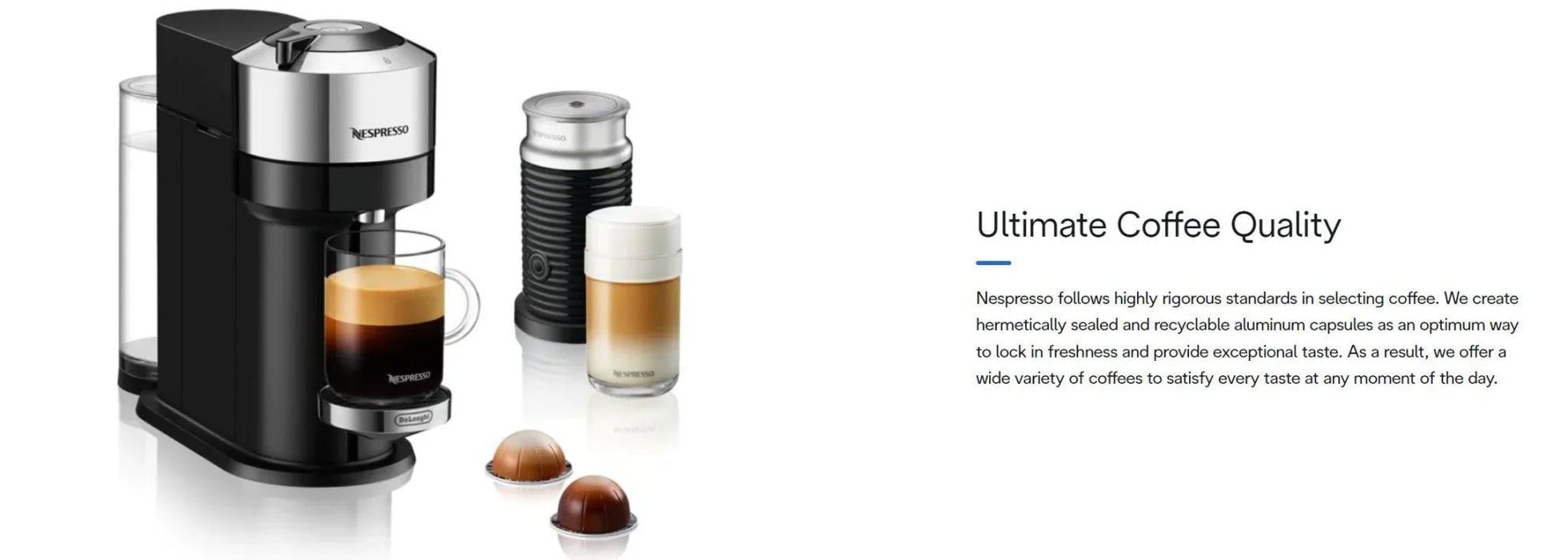 Delonghi Nespresso Vertuo Next Bundle Coffee Machine Black - LX2001 - Homewares, Outdoor, Phone Accessories, Cases, Speakers, Headphones + More -