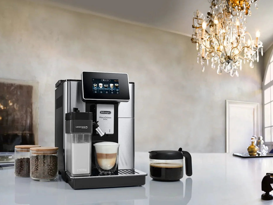 Delonghi Primadonna Soul Fully Automatic Coffee Machine ECAM61075MB 8004399012769 - LX2001 - Homewares, Outdoor, Phone Accessories, Cases, Speakers, Headphones + More -