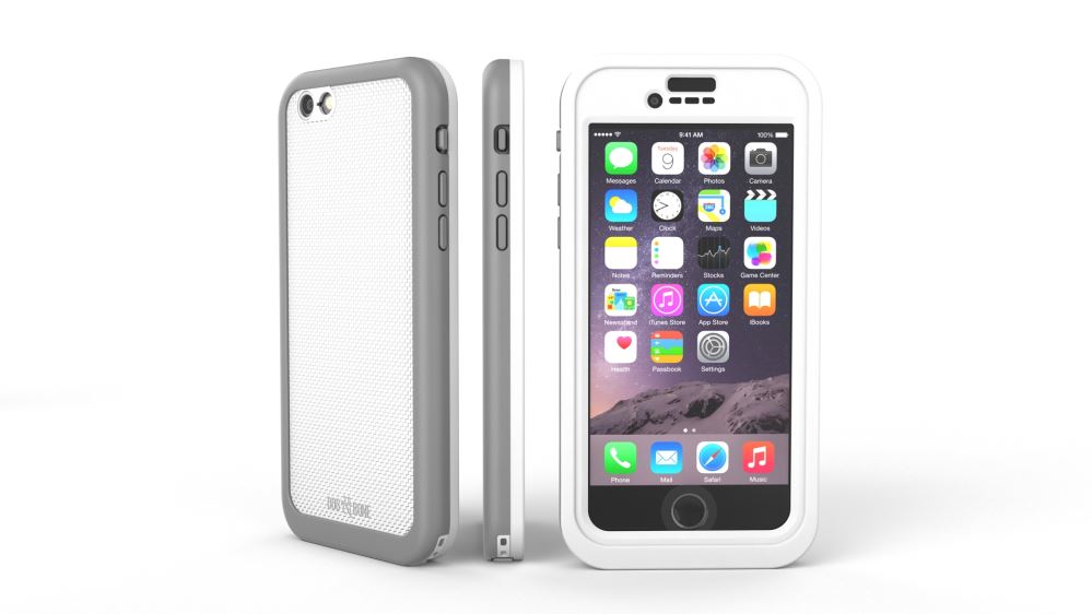 Apple iPhone 6S Dog & Bone Wetsuit Impact Waterproof Rugged Case WHITE DAB-IP6SW002