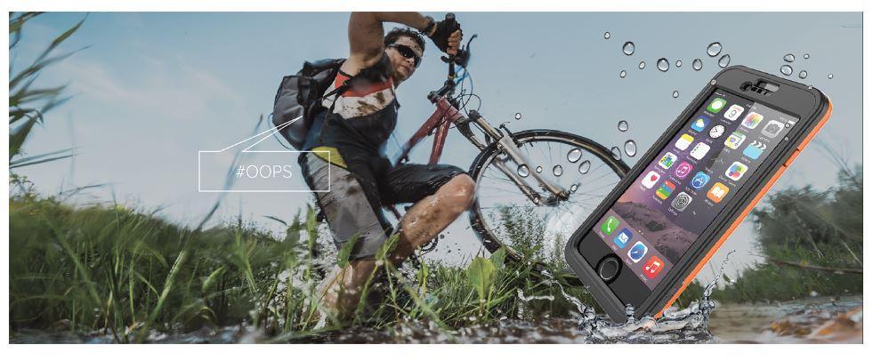 Apple iPhone 7 Plus Dog & Bone Wetsuit Impact Waterproof Rugged Case BLACK DAB-IP7PW003 - LX2001 - Homewares, Outdoor, Phone Accessories, Cases, Speakers, Headphones + More -