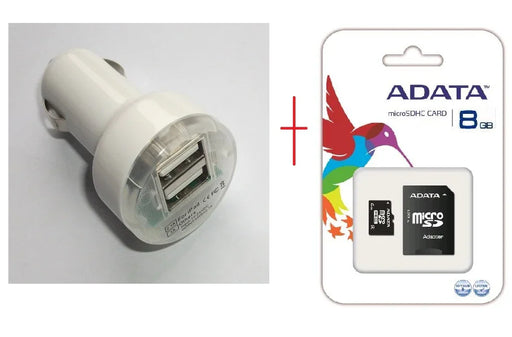 Mobile Phone 8GB DUAL USB Car Charger - LX2001 - Homewares, Outdoor, Phone Accessories, Cases, Speakers, Headphones + More -