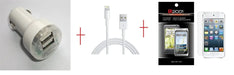 iPod Touch 5th Car Charger + USB PC Cable + SP - LX2001 - Homewares, Outdoor, Phone Accessories, Cases, Speakers, Headphones + More -